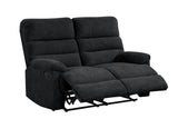 Albert Black 3-Piece Reclining Set from Happy Homes - Luna Furniture