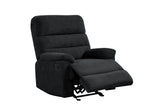Albert Black 3-Piece Reclining Set from Happy Homes - Luna Furniture