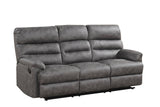 Albert Gray 3-Piece Reclining Living Room Set from Happy Homes - Luna Furniture