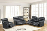 Albert Gray 3-Piece Reclining Living Room Set from Happy Homes - Luna Furniture