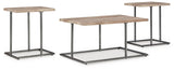 Albreane Grayish Brown/Black Table (Set of 3) from Ashley - Luna Furniture