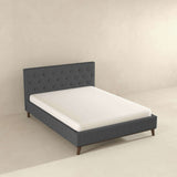 Graceville Dark Grey Platform Bed King from Ashcroft Furniture - Luna Furniture