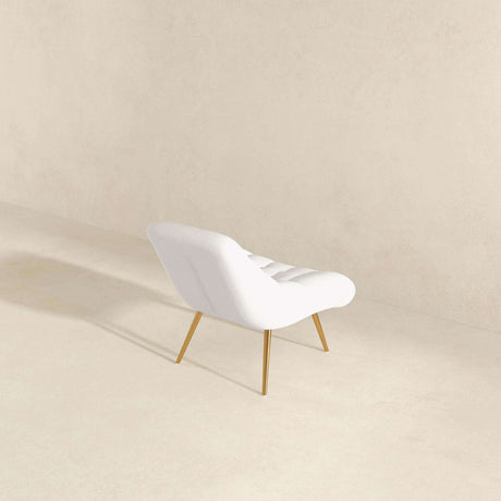 Aubrey Cream French Boucle Lounge Chair from Ashcroft Furniture - Luna Furniture