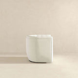 Delaney Cream Boucle Swivel Chair from Ashcroft Furniture - Luna Furniture
