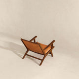 Daniel Tan Leather Arm Chair from Ashcroft Furniture - Luna Furniture