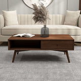 Caroline Walnut Coffee Table from Ashcroft Furniture - Luna Furniture