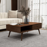 Caroline Walnut Coffee Table from Ashcroft Furniture - Luna Furniture