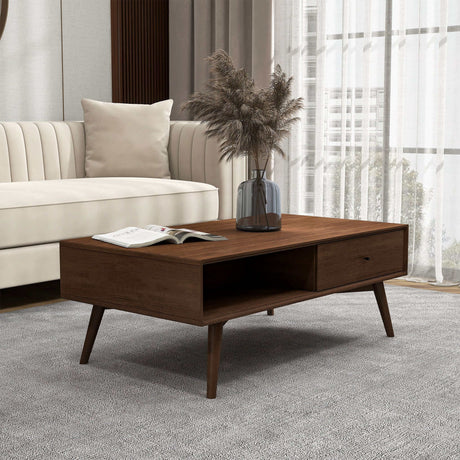 Caroline Walnut Coffee Table from Ashcroft Furniture - Luna Furniture