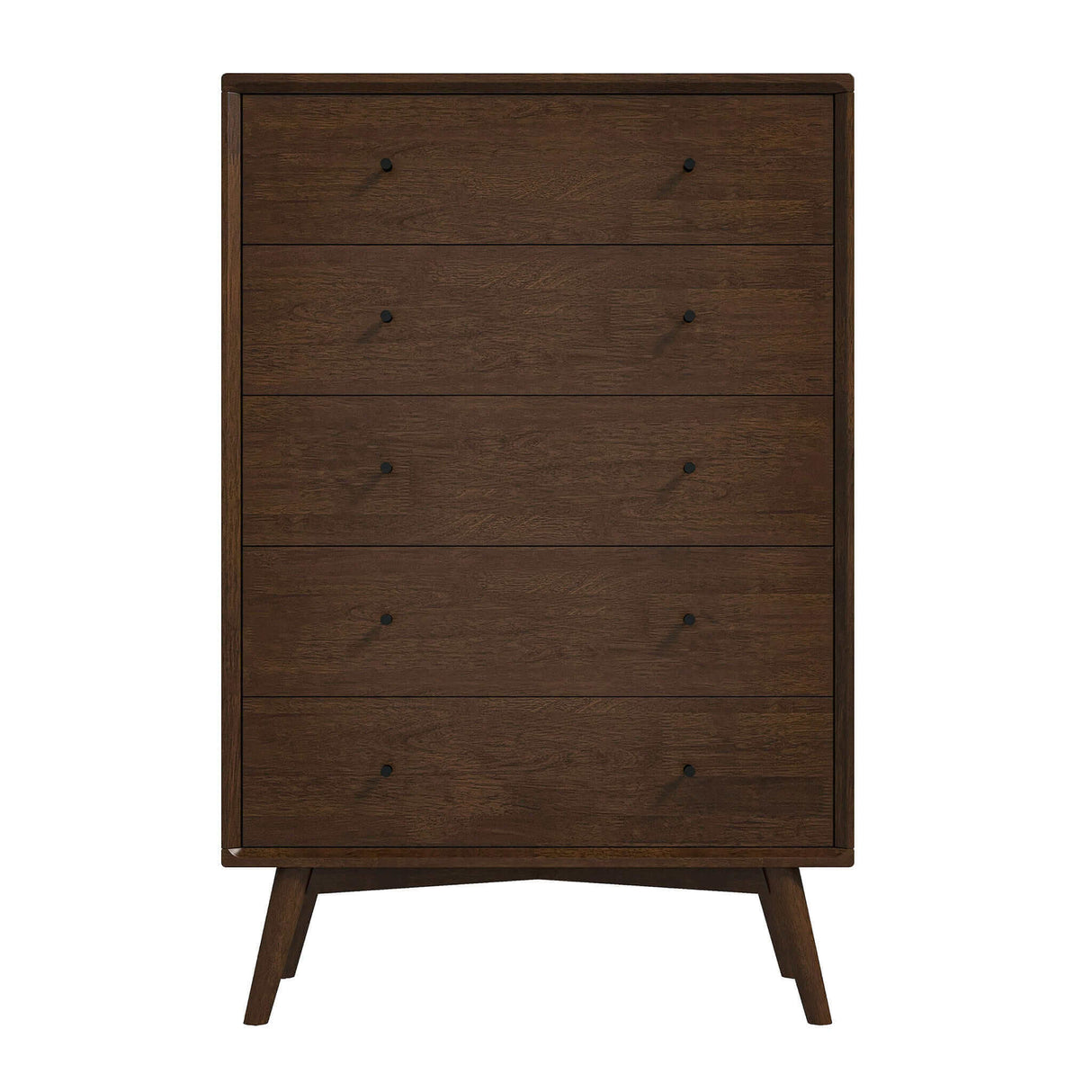 Caroline Mid Century Modern Solid Wood Dresser 5-Drawer Caroline Mid Century Modern Solid Wood Dresser 5-Drawer