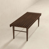Mia Brown Bench from Midinmod - Luna Furniture