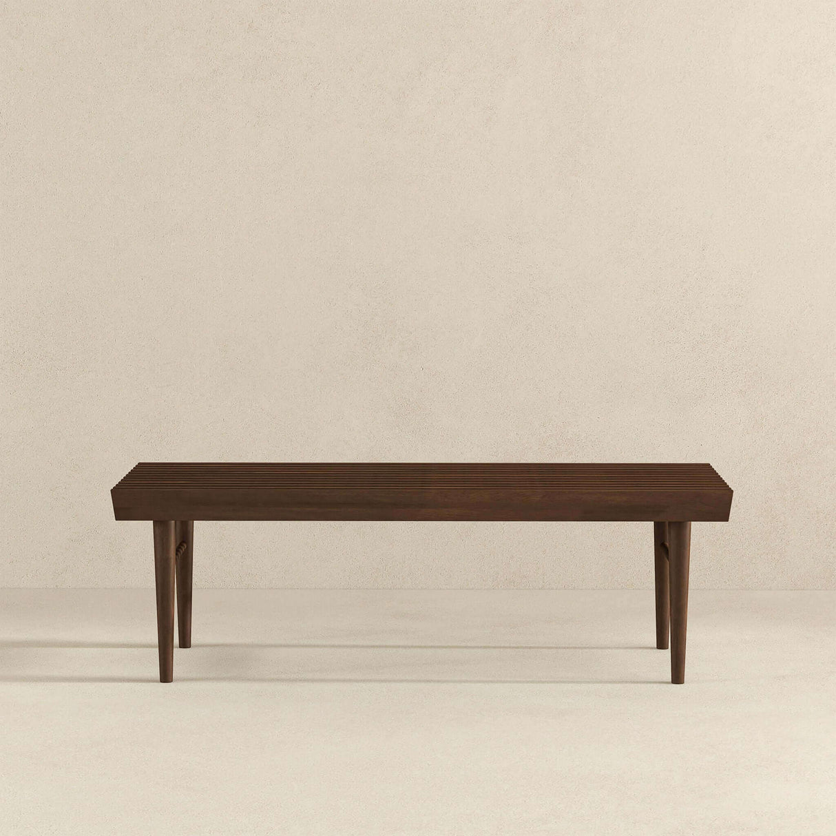 Mia Brown Bench from Midinmod - Luna Furniture