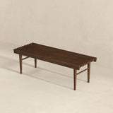 Mia Brown Bench from Midinmod - Luna Furniture