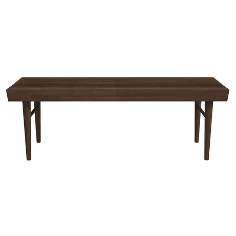 Mia Brown Bench from Ashcroft Furniture - Luna Furniture