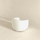Elise Cream Boucle Swivel Chair from Ashcroft Furniture - Luna Furniture