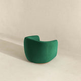 Elise Dark Green Velvet Swivel Chair from Ashcroft Furniture - Luna Furniture