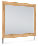 Aleaport Warm Brown Bedroom Mirror (Mirror Only) from Ashley - Luna Furniture