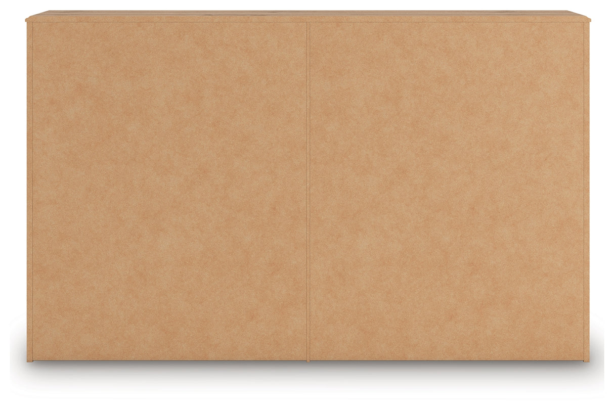 Aleaport Warm Brown Dresser from Ashley - Luna Furniture