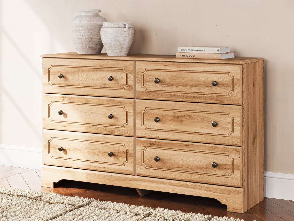 Aleaport Warm Brown Dresser from Ashley - Luna Furniture