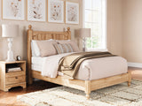 Aleaport Warm Brown Full Panel Bed from Ashley - Luna Furniture