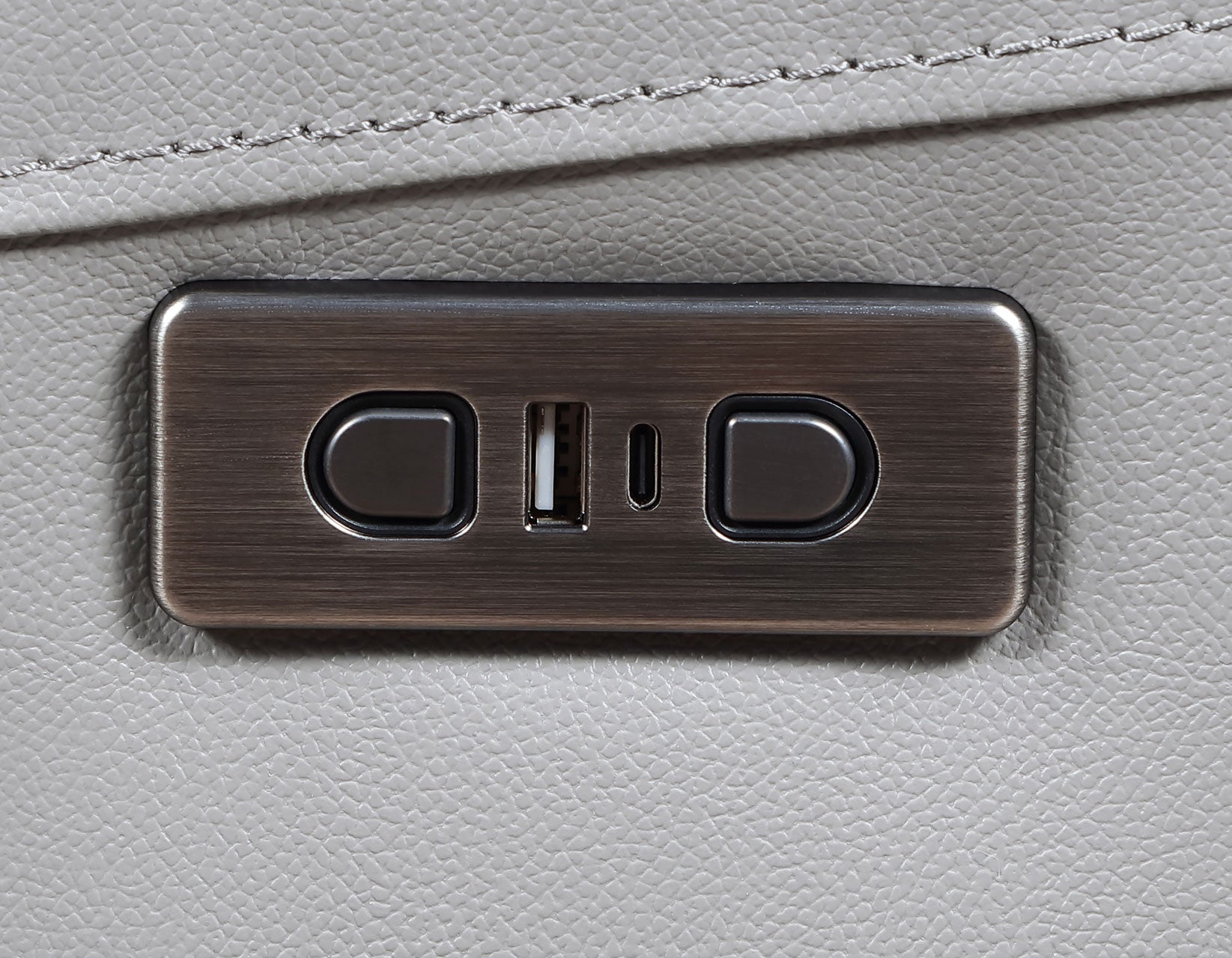 Alexandria Stone 3-Piece Top-Grain Leather Power Reclining Living Room Set from Steve Silver - Luna Furniture