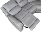 Alexandria Stone Top-Grain Leather 6-Piece Power Reclining Set from Steve Silver - Luna Furniture