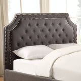 Wilshire Gray Queen Bed from Steve Silver - Luna Furniture