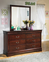 Alisdair Twin Sleigh Bed, 2 Dressers, Mirror and Nightstand from Ashley - Luna Furniture