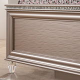 Allie Rose Gold Full Bed from Furniture of America - Luna Furniture