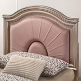Allie Rose Gold Full Bed from Furniture of America - Luna Furniture
