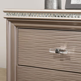 Allie Rose Gold Full Bed from Furniture of America - Luna Furniture