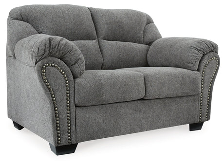 Allmaxx Sofa, Loveseat and Recliner in Pewter from Ashley Furniture - Luna Furniture