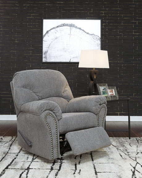 Allmaxx Sofa, Loveseat and Recliner in Pewter from Ashley Furniture - Luna Furniture