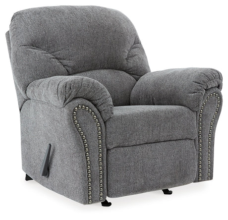 Allmaxx Sofa, Loveseat and Recliner in Pewter from Ashley Furniture - Luna Furniture