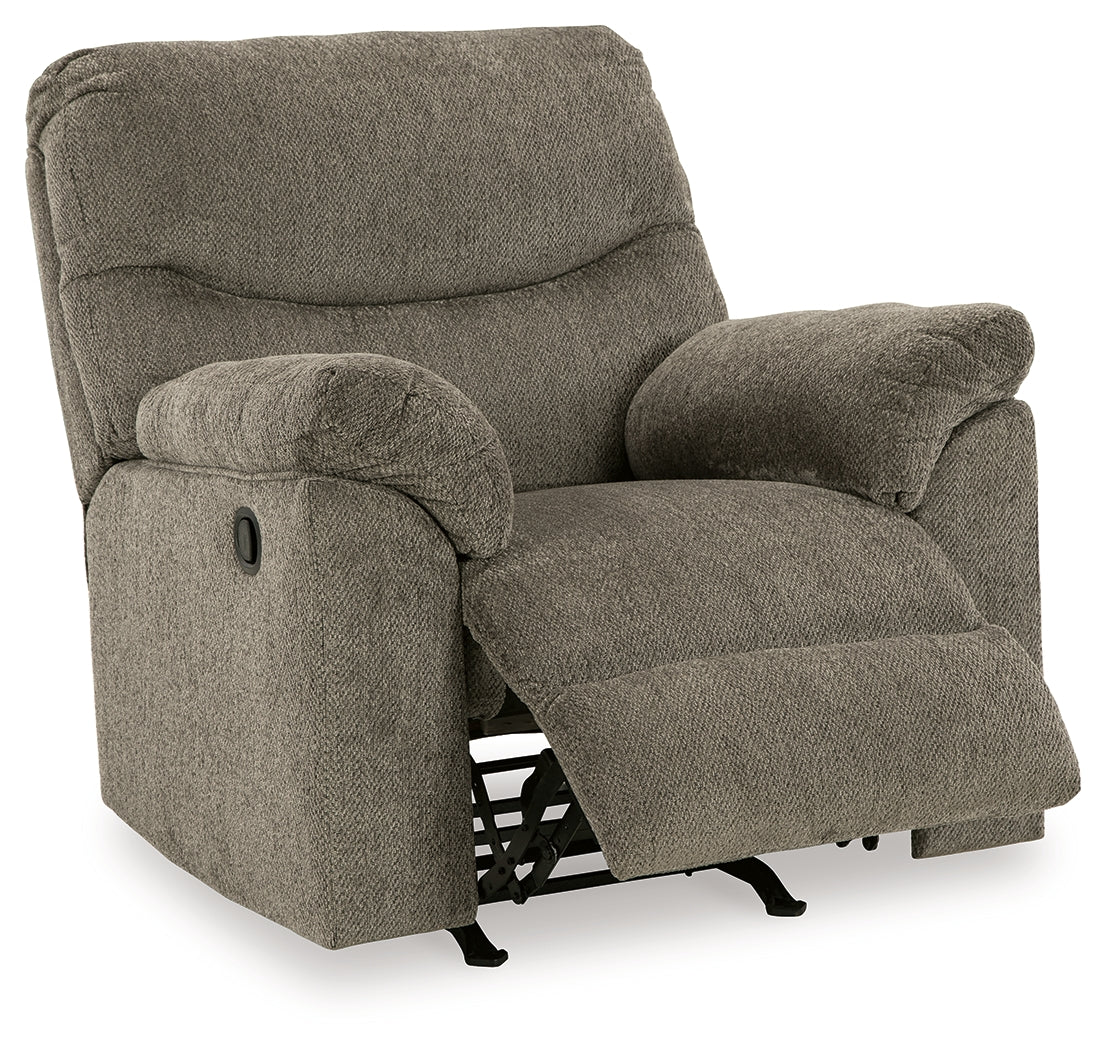 Alphons Putty Reclining Sofa and Recliner from Ashley - Luna Furniture