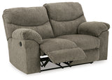 Alphons Set of 2 Reclining Loveseats from Ashley - Luna Furniture