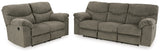 Alphons Sofa and Loveseat in Putty from Ashley - Luna Furniture