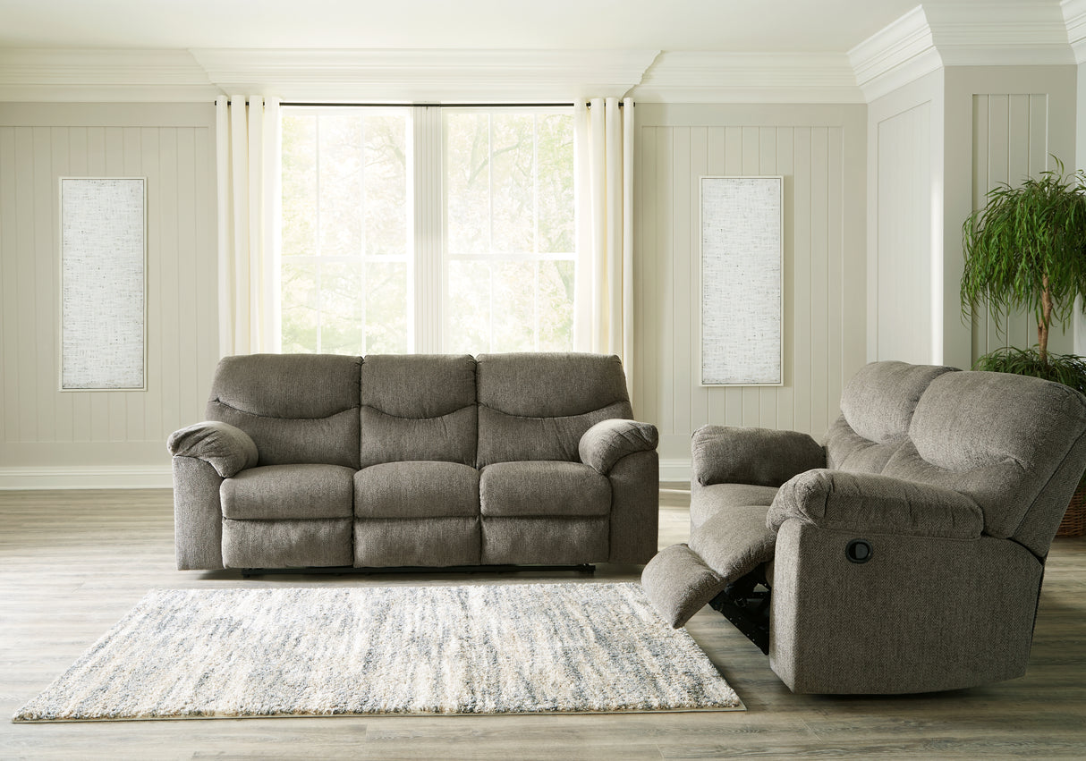 Alphons Sofa and Loveseat in Putty from Ashley - Luna Furniture