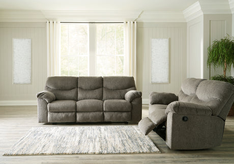 Alphons Sofa and Loveseat in Putty from Ashley - Luna Furniture