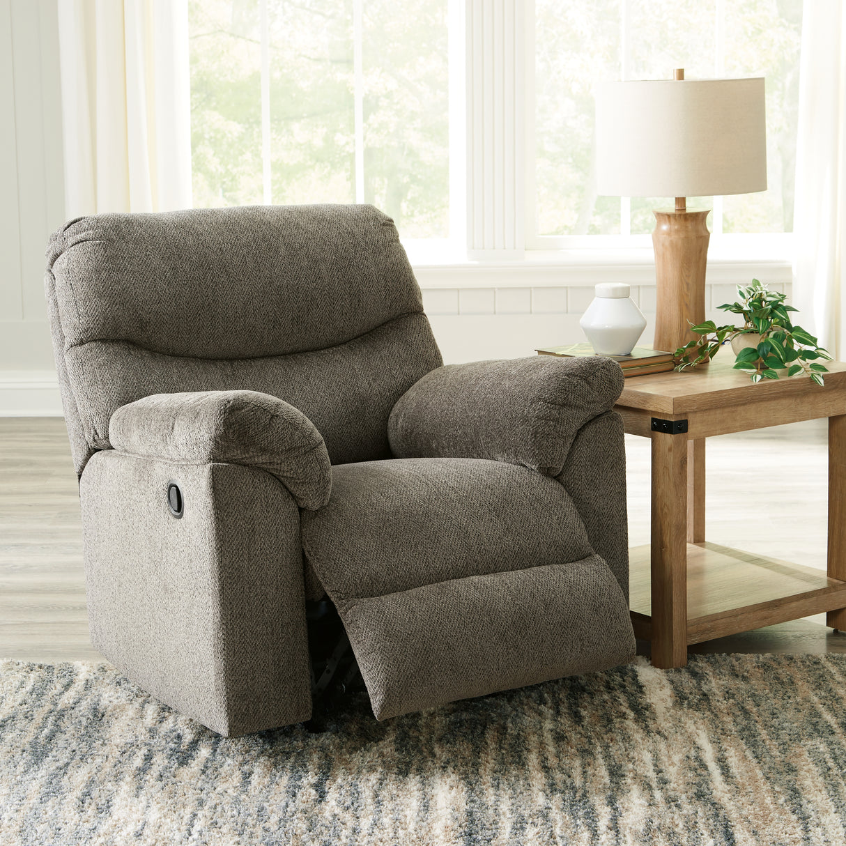 Alphons Sofa, Loveseat and Recliner in Putty from Ashley - Luna Furniture