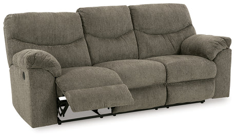Alphons Sofa, Loveseat and Recliner in Putty from Ashley - Luna Furniture