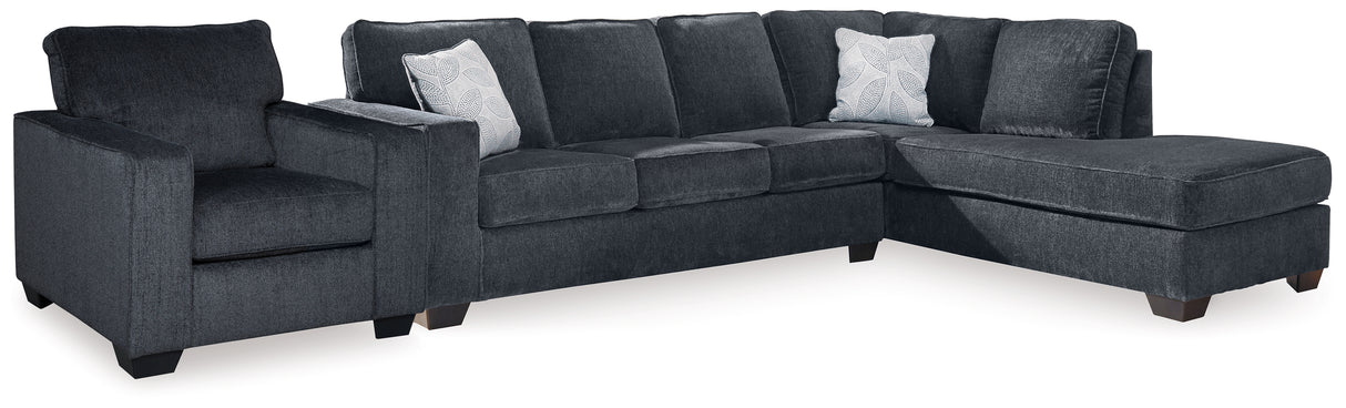 Altari 2-Piece Sectional and Chair from Ashley - Luna Furniture