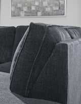 Altari Slate 2-Piece Sectional with Ottoman from Ashley Furniture - Luna Furniture