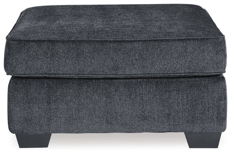 Altari Slate Queen Sofa Sleeper, Loveseat, Chair and Oversized Ottoman from Ashley - Luna Furniture