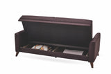 Alto Brown 3-Seater Sofa Bed with Storage - ALTO 03.302.0514.0937.0048.0000.21.17 - 