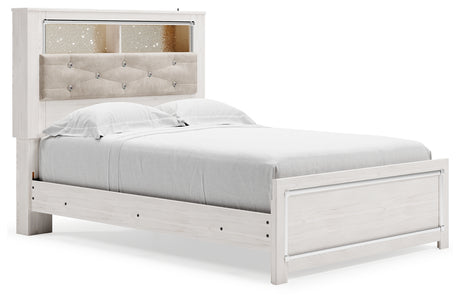 Altyra Full Panel Bed with Dresser in White from Ashley - Luna Furniture