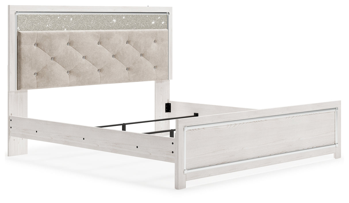 Altyra King Panel Bed, Chest and 2 Nightstands from Ashley - Luna Furniture