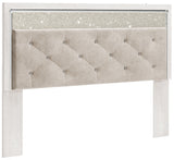 Altyra King Panel Headboard Bed with Dresser in White from Ashley - Luna Furniture