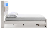 Altyra White Queen Panel Storage Bed, Dresser, Mirror and 2 Nightstands from Ashley Furniture - Luna Furniture