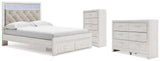 Altyra Queen Storage Bed, Dresser and Chest from Ashley - Luna Furniture