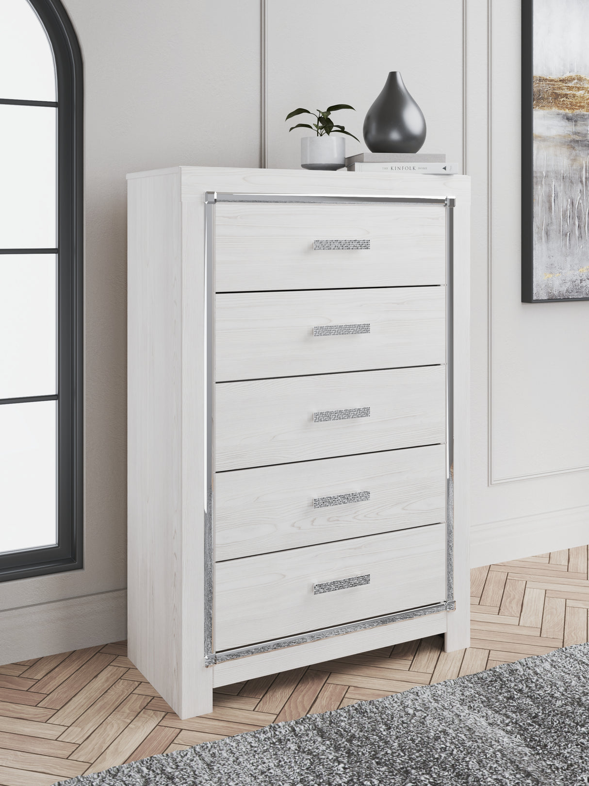 Altyra Queen Storage Bed, Dresser and Chest from Ashley - Luna Furniture